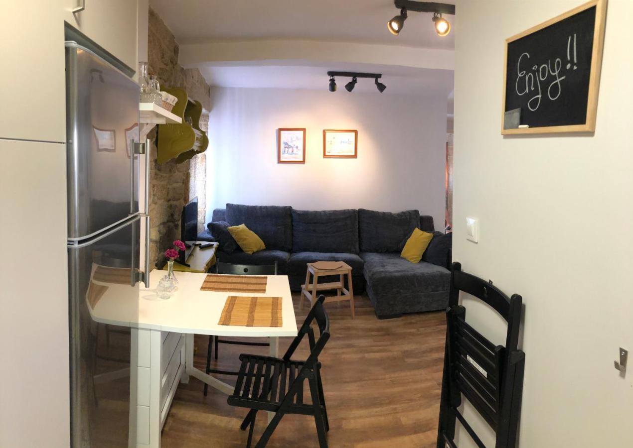 Apartamento Turistico Os Tornos Apartment ปอนเตเบดรา ภายนอก รูปภาพ